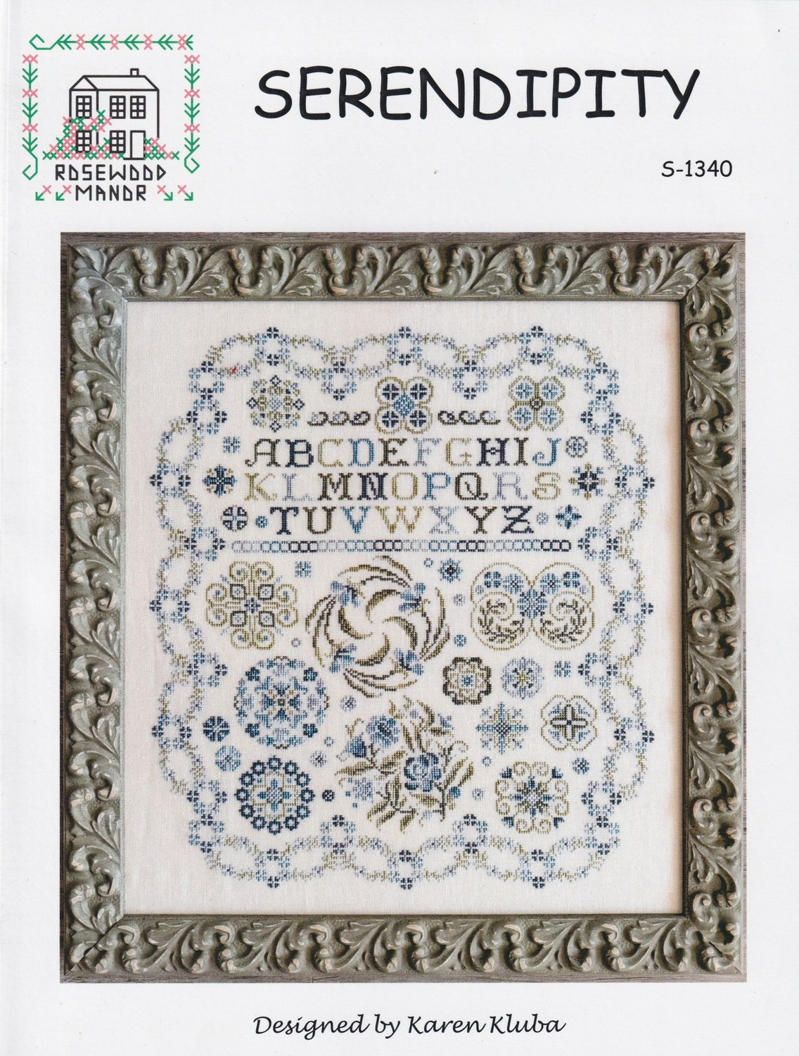 Serendipity by Rosewood Manor Design 2025 Primitive cross stitch pattern