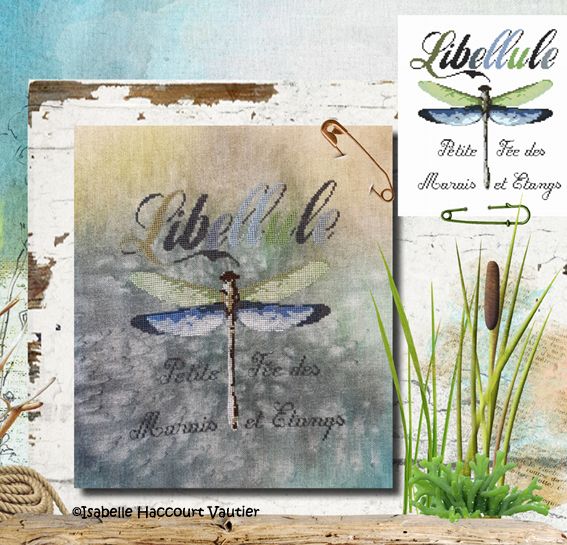 Fée des Marais (Swamp Fairy) by Isabelle Haccourt Vautier A La Belle Etoile Collection  Printed cross stitch pattern