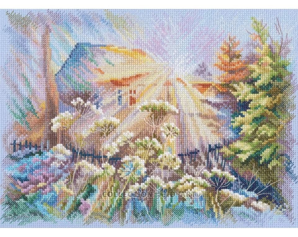 In the rays of the morning sun by RTO 2024 Counted Cross Stitch Kit
