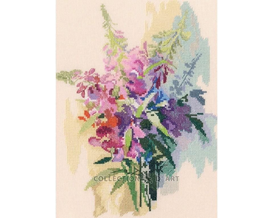 Raspberry fireweed by RTO Counted Cross Stitch Kit