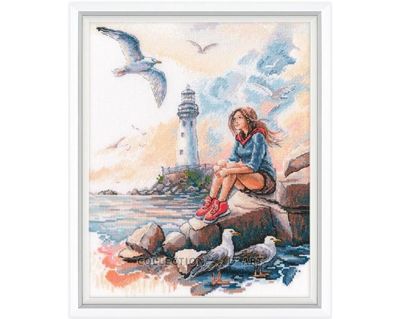 The sea of my dreams by RTO Counted Cross Stitch Kit