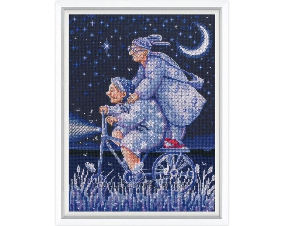 When night falls… by RTO Counted Cross Stitch Kit