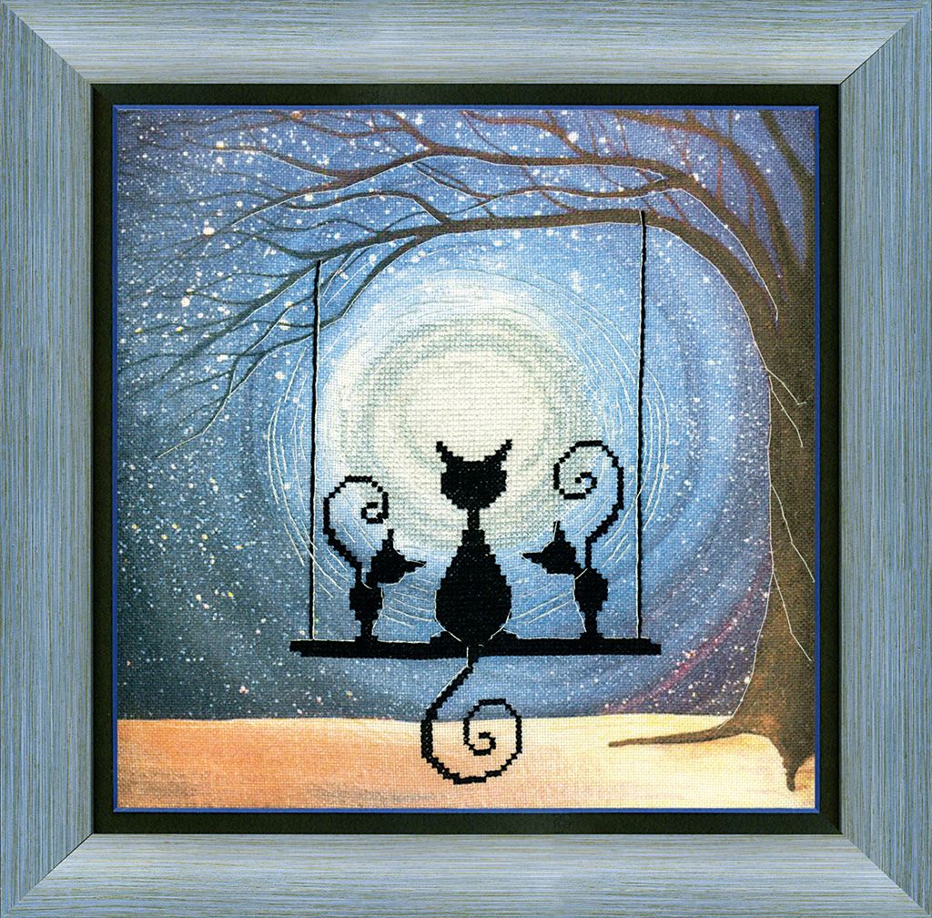 Near the Moon by Momentos Magicos/Charivna Mit Counted cross stitch kit
