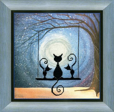 Near the Moon by Momentos Magicos/Charivna Mit Counted cross stitch kit