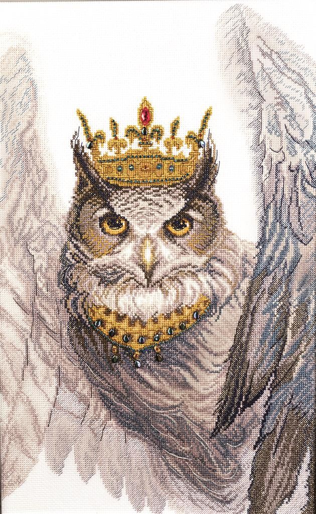 Owl by Momentos Magicos/Charivna Mit Counted cross stitch kit