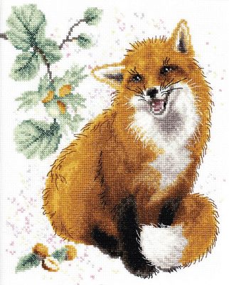Fox by Momentos Magicos/Charivna Mit Counted cross stitch kit