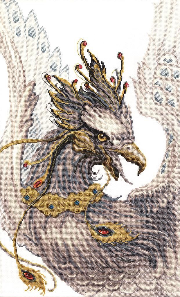 Phoenix by Momentos Magicos/Charivna Mit Counted cross stitch kit