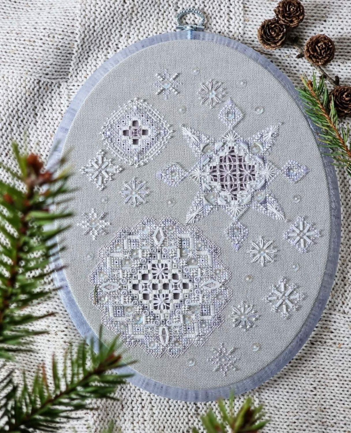 Snowflakes by MilleFleur 2024 Cross Stitch Pattern
