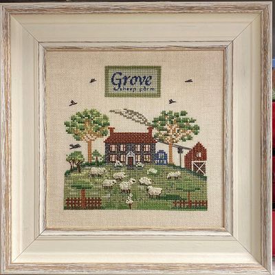Grove Sheep Farm by MilleFleur 2023 Cross Stitch Pattern