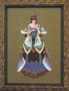 The Scent Of Old Roses by Mirabilia Designs designer Nora Corbett Counted cross stitch pattern release 2000