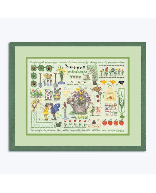 Spring by Le Bonheur des Dames Season Collection Counted cross stitch kit