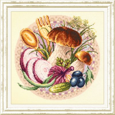 Favorite snacks by Magic Needle 2018 Food Counted cross stitch kit