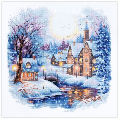 Silent Night by Magic Needle 2025 Counted cross stitch kit