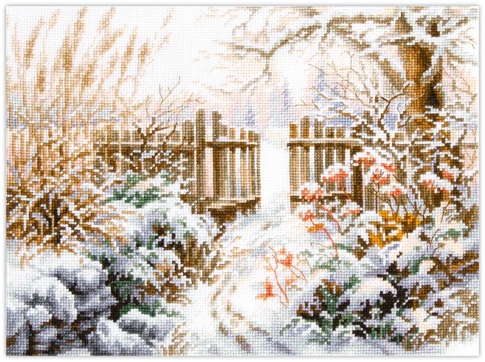 Winter Yard by Magic Needle 2025 Counted cross stitch kit