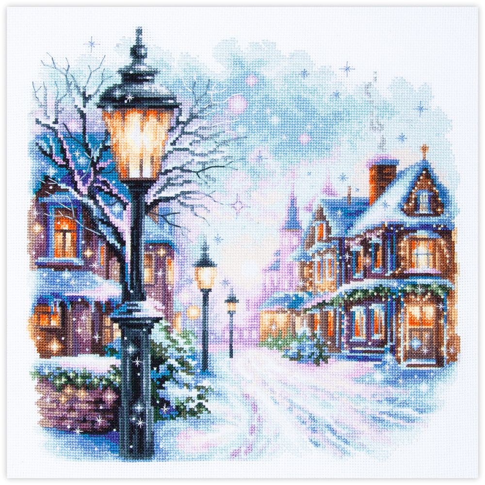 Snow in the City by Magic Needle 2025 Counted cross stitch kit
