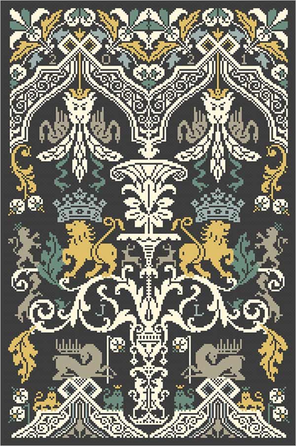 Pride by Long Dog Samplers Generic Collection Counted cross stitch pattern