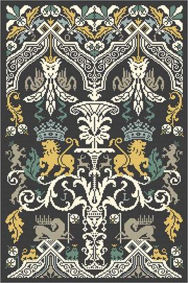 Pride by Long Dog Samplers Generic Collection Counted cross stitch pattern