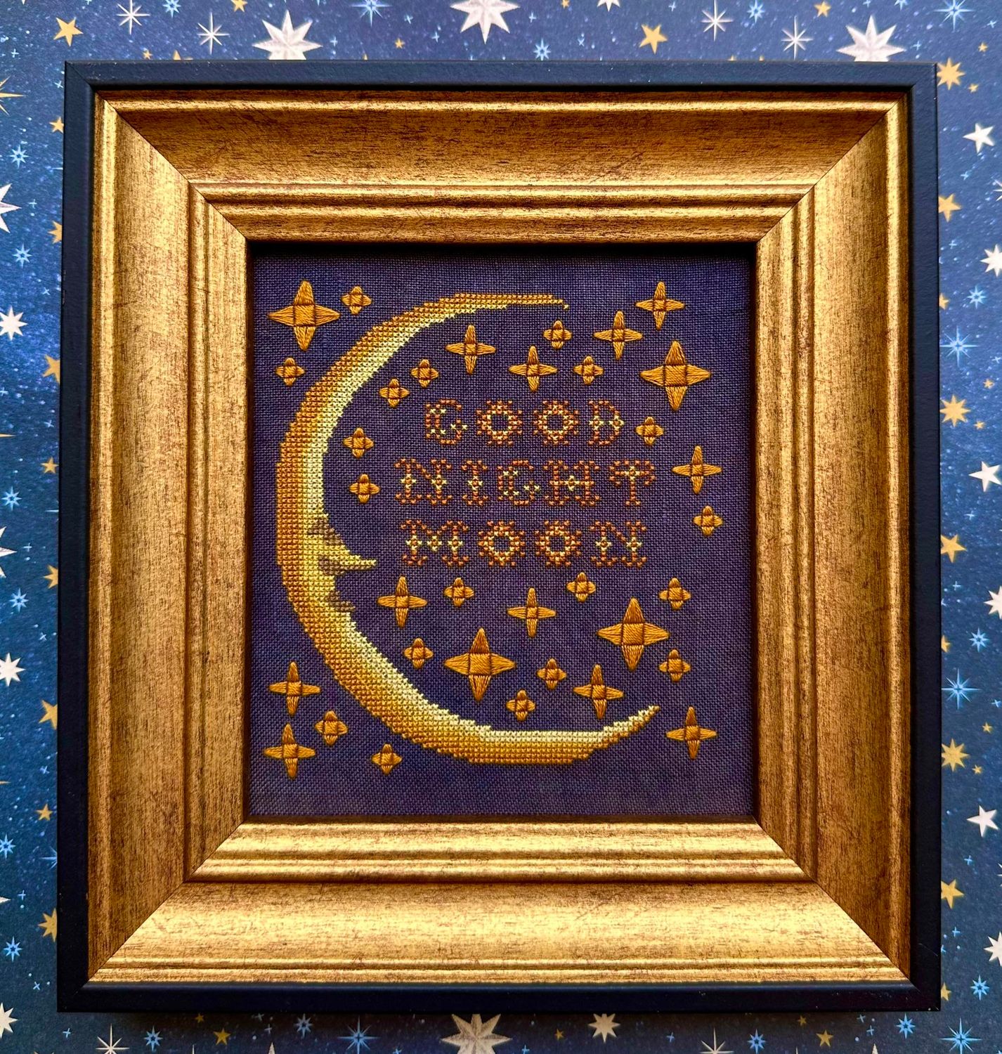 Good Night Moon by Kathy Barrick 2025 Counted cross stitch pattern Needlework Marketplace exclusive!