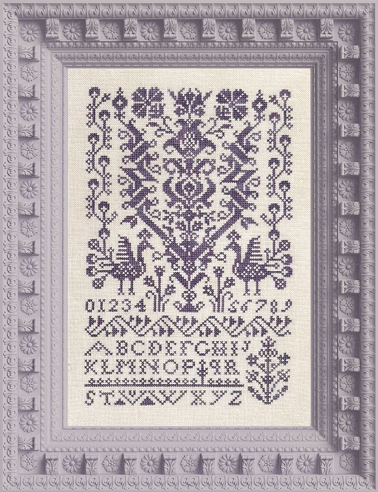 Tail Feathers by Ink Circles 2025 Needlework Marketplace exclusive! Counted cross stitch pattern