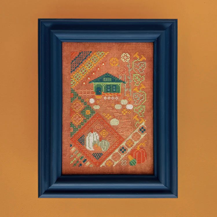Green Bungalow by Jessica Doize (JEDxStitch) 2025 Needlework Marketplace exclusive! Counted cross stitch pattern