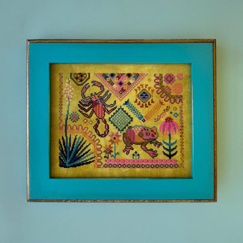 The Scorpion &amp; the Frog by Jessica Doize (JEDxStitch) 2024 Counted cross stitch pattern