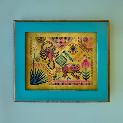 The Scorpion &amp; the Frog by Jessica Doize (JEDxStitch) 2024 Counted cross stitch pattern