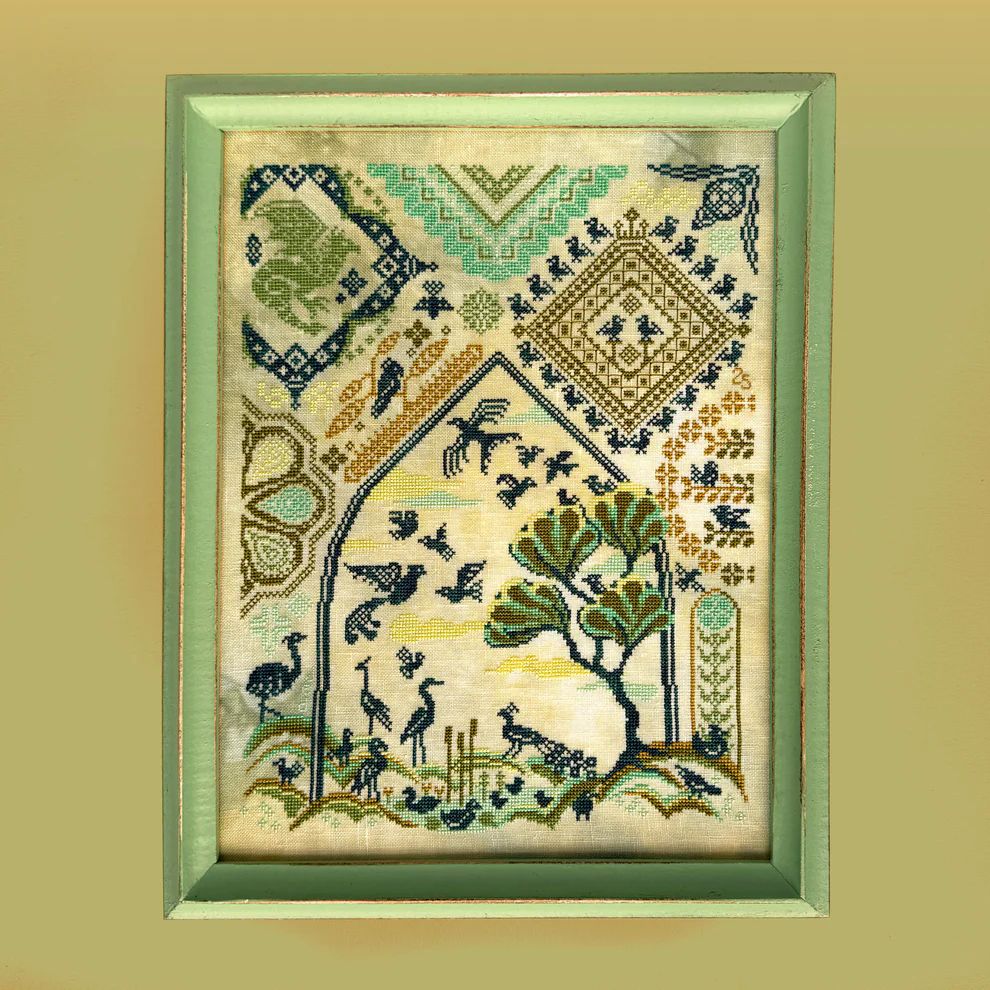 Aviary by Jessica Doize (JEDxStitch) 2025 Counted cross stitch pattern