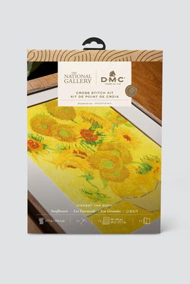 Sunflowers By Van Gogh by DMC 2024 Counted Cross Stitch Kit Lovely museum design