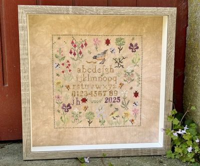 Summer Meadow Sampler by Jan Hicks Creates 2025 Counted cross stitch pattern