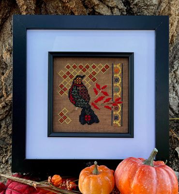 Mystery by Jan Hicks Creates 2023 Birds of Color Series Counted cross stitch pattern