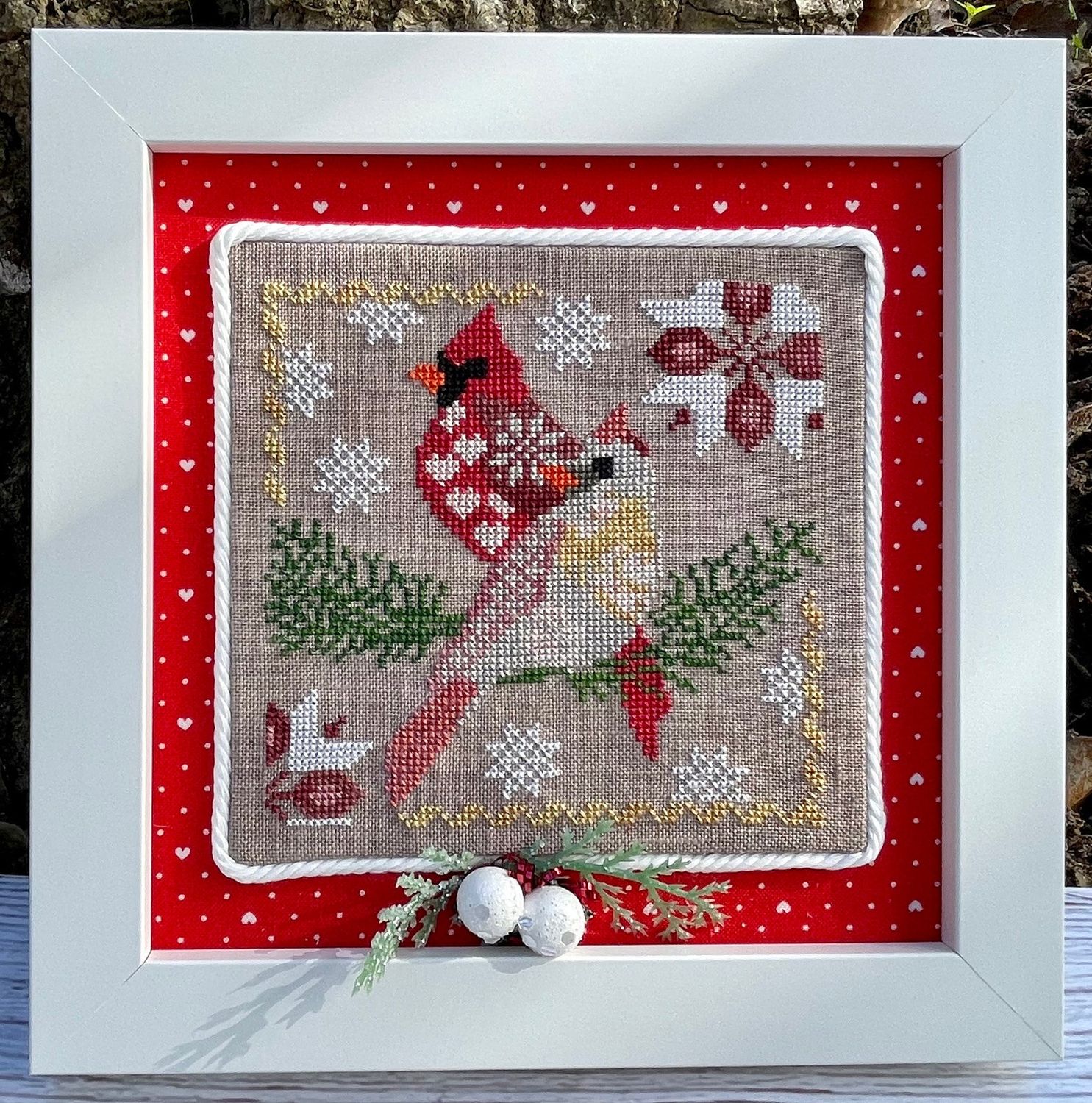Love by Jan Hicks Creates 2024 Birds of Color Series Counted cross stitch pattern