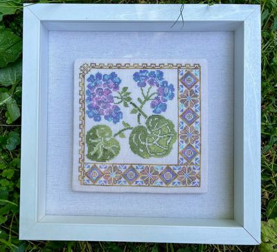 Florigraphica 2 - Hydrangea by Jan Hicks Creates 2023 Florigraphica 2 Series Counted cross stitch pattern