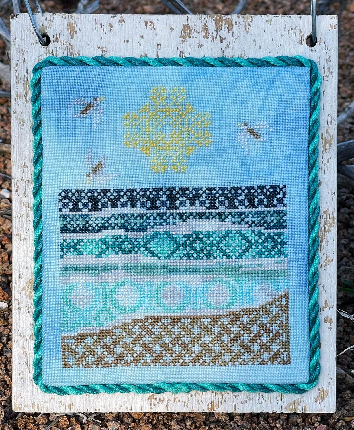 By the Sea by Jan Hicks Creates 2024 Counted cross stitch pattern