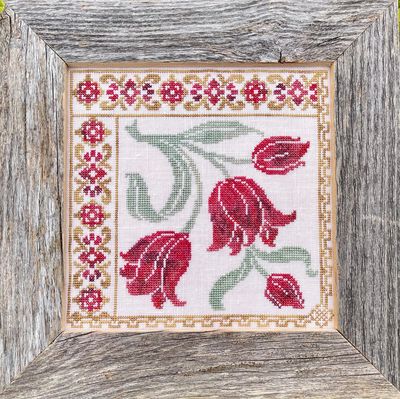 Florigraphica 2 - Tulips by Jan Hicks Creates 2024 Florigraphica 2 Series Counted cross stitch pattern
