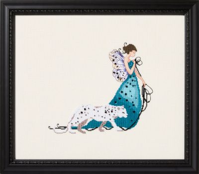 Miss Leopard - Daughters Of The Wild by Nora Corbett 2025 (designer Mirabilia Designs) cross stitch pattern