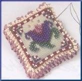 Cameo Tulip Beaded Pin Pillows by Mill Hill 2003 Special Edition Kit