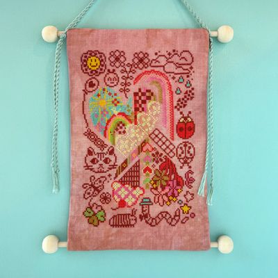 Circle circle, dot dot by Jessica Doize (JEDxStitch) 2025 Needlework Marketplace exclusive! Counted cross stitch pattern