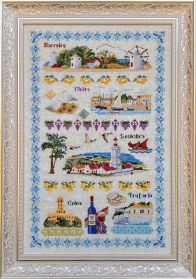 Memories of Portugal Sampler by MilleFleur 2023 Cross Stitch Pattern