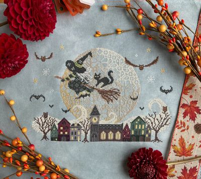 Night Riders by Love Poppet 2024 Counted cross stich pattern