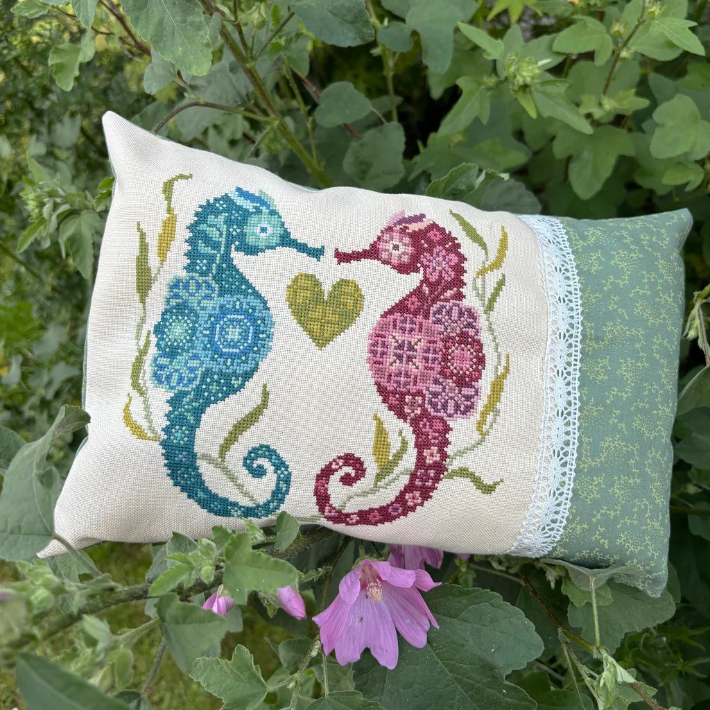 Seahorses by Love Poppet 2024 Counted cross stich pattern