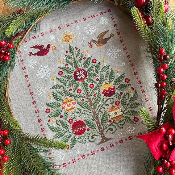 Oh Christmas Tree by Love Poppet 2024 Counted cross stich pattern