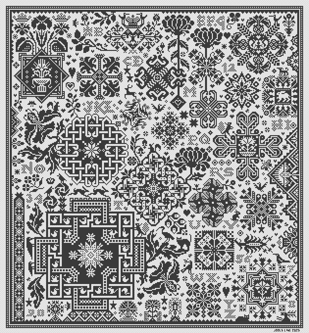 Latitude by Long Dog Samplers Mono Collection Counted cross stitch pattern