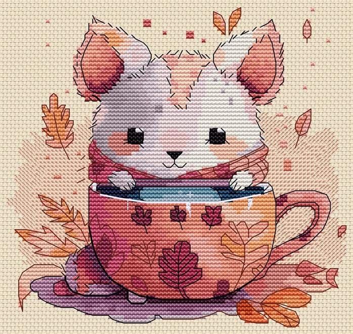 The Warm Autumn by HobbyJobby Counted Cross Stitch Kit