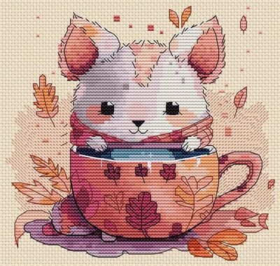 The Warm Autumn by HobbyJobby Counted Cross Stitch Kit