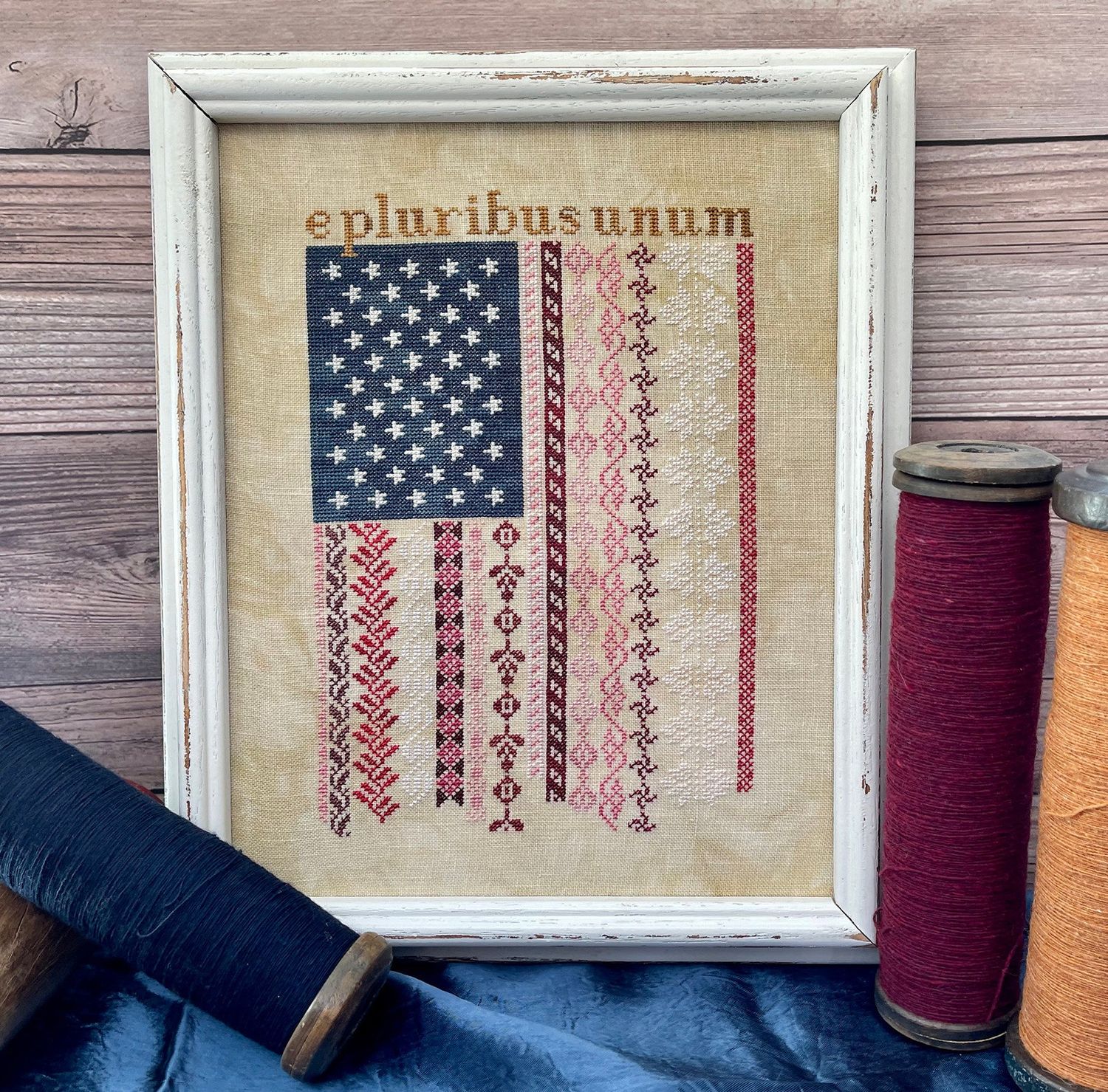 E Pluribus Unum by Jan Hicks Creates 2023 Counted cross stitch pattern
