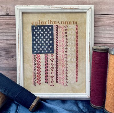 E Pluribus Unum by Jan Hicks Creates 2023 Counted cross stitch pattern