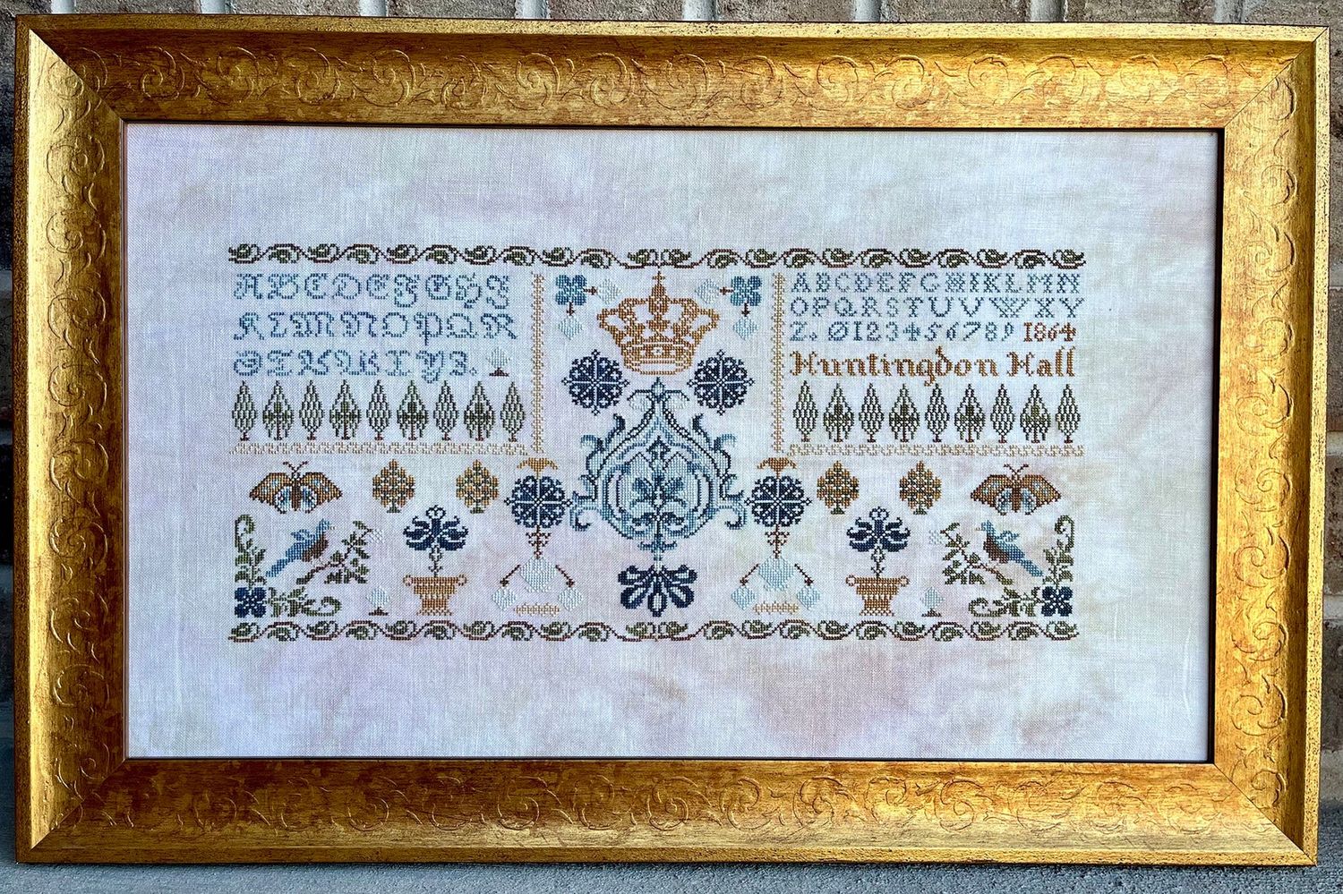 Huntingdon Hall by Jan Hicks Creates 2023 Counted cross stitch pattern