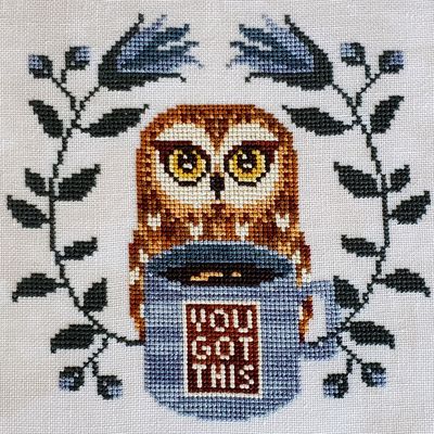 You Got This by The Artsy Housewife 2024 Primitive counted cross stich pattern