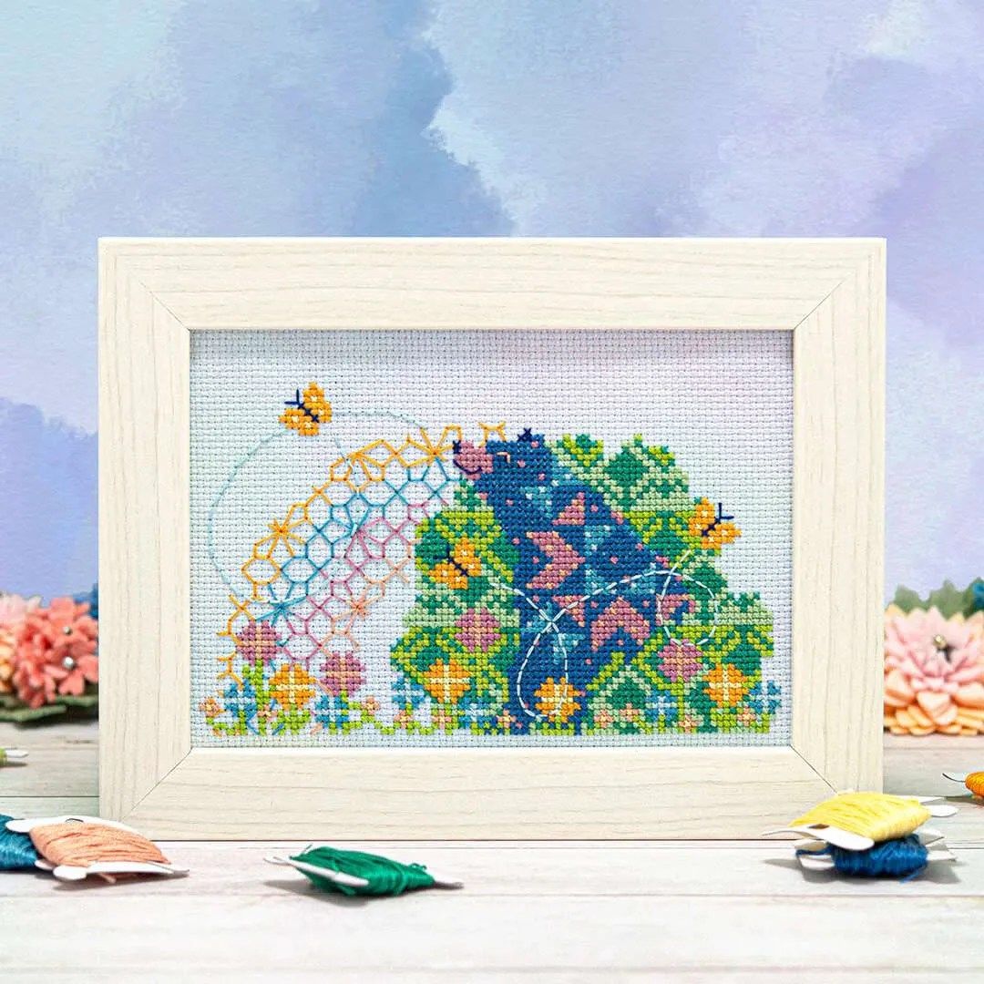 Bear-y Good Day by Counting Puddles 2024 Designer Lindsey Whitney Counted cross stitch pattern