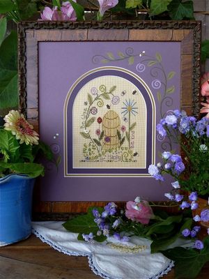 Be Attitude Sampler by Shepherd&#39;s Bush 2013 Counted cross stitch pattern
